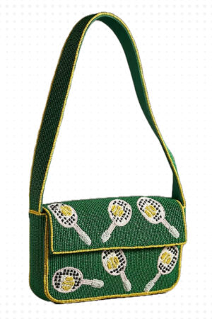 Zayana Beaded Bag: Tennis (symbol Edition)