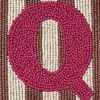 q-alphabet-beaded-wallet