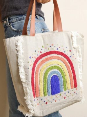 Radiant Arc Tote Bag