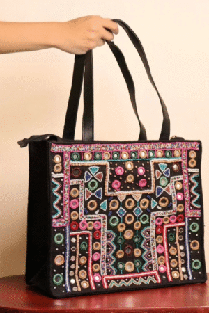 Midnight Mosaic Tote Bag