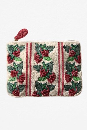 Orchard Delight Berry Bliss Beaded Wallet