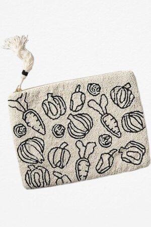 Black & White Veggie Chic Wallet