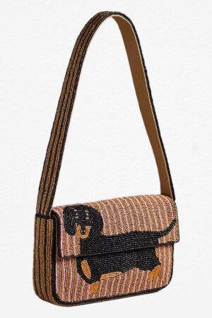 Puppy Parade Beaded Bag: Pet Edition